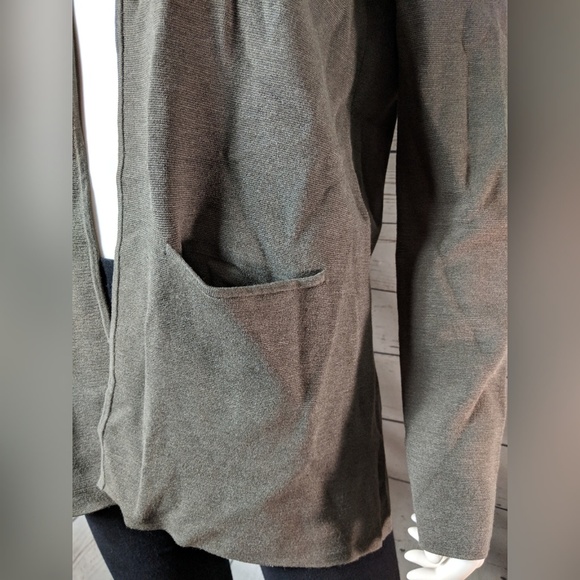 Eileen Fisher S Silk Blend Knit Sweater Cardigan - Picture 6 of 8